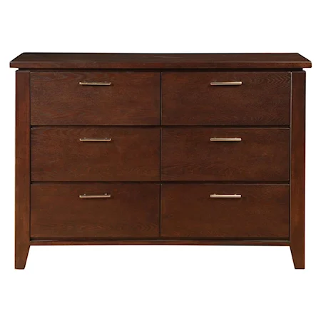 Drawer Dresser with Six Drawers